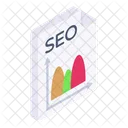 SEO Analyse Datenanalyse SEO Bericht Symbol