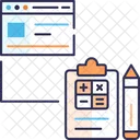 Comptabilite Calcul De Referencement Planification De Referencement Icône