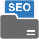 Carpeta de archivos seo  Icono