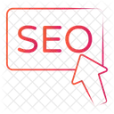 Seo Click Website Click Through Rate Icon