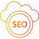 Nube Seo Almacenamiento Icono