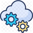 Seo Cloud Cloud Setting Icon