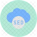 Seo Cloud Cloud Media Icon
