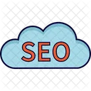 Seo Cloud Cloud Seo Icon