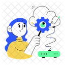 SEO Cloud  Icon