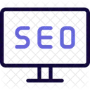 Computador SEO Desktop SEO SEO On Line Ícone