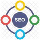 Seo Conectar Conectar Red Icono