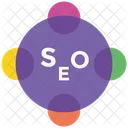 Conexión SEO  Icono