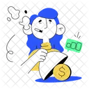 SEO Cost  Icon