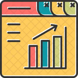 Crescimento de SEO  Ícone