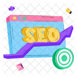 Crescimento de SEO  Ícone