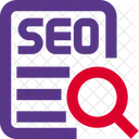 Seo Data Search Search Seo File Find Seo File Icon