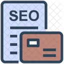 SEO Layout Vorlagen Icon