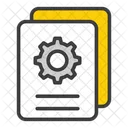 Seo Documents Web Business Icon