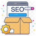 Pacote Seo Pacote Seo Caixa Seo Ícone