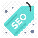 Etiqueta de SEO  Icono