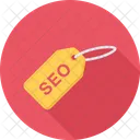 Seo Etiqueta Negocios Icono