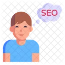 Especialista En SEO Experto En SEO Usuario De SEO Icono