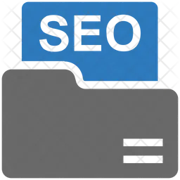 Seo File Folder  Icon