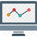 Seo Graph Line Graph Line Chart Icon