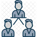 Seo Group Cluster Conglomeration Icon