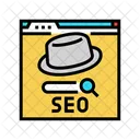Seo Hat  Icon