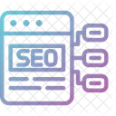 Seo Web Layout Icon