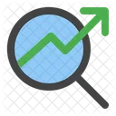 Seo Data Analytics Chart Icon