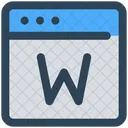 Window Website Webpage Icon