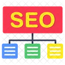 Seo Search Engine Optimization Optimizational Network Icon