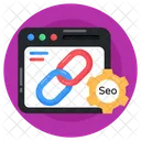 Weblink Seo Link Linked Website Icon