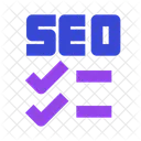 Listado de SEO  Icono