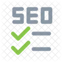 Listado de SEO  Icono