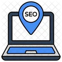 Localização seo  Ícone