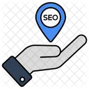 Localização seo  Ícone