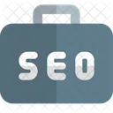 Mala De SEO Bolsa De SEO Maleta De SEO Icon