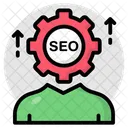 Seo Manager Supervisor Director Icon
