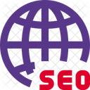 Navegador SEO SEO Mundial SEO Global Ícone