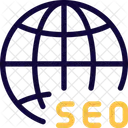 Navegador SEO SEO Mundial SEO Global Ícone