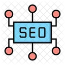 Seo Network  Icon