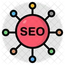 Seo Network Search Engine Optimization Optimizational Research Icon