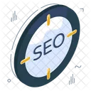 Objetivo Seo Objetivo Seo Objetivo Seo Icono