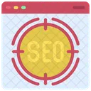 Objetivo SEO  Icono