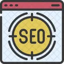 Objetivo SEO  Icono