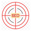 Objetivo Marketing SEO Icono