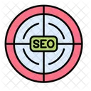 Objetivo Marketing SEO Icono