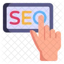 Seo Marketing Mobile Seo Interact Icon
