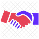 Seo Partner Deal Handshake Icon