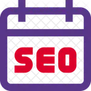 SEO-Zeitplan  Symbol