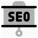 SEO-Präsentation  Symbol